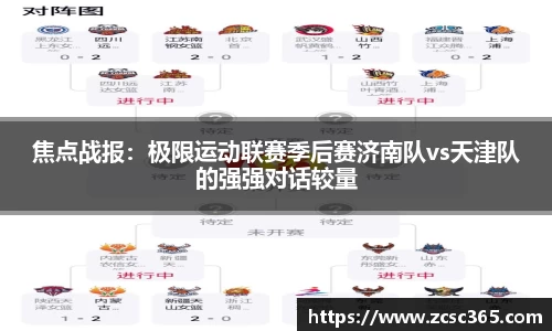 焦点战报：极限运动联赛季后赛济南队vs天津队的强强对话较量